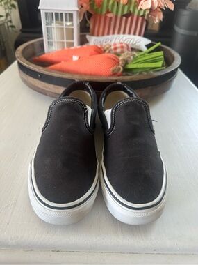 Vans Slip-On Sneakers Black and White